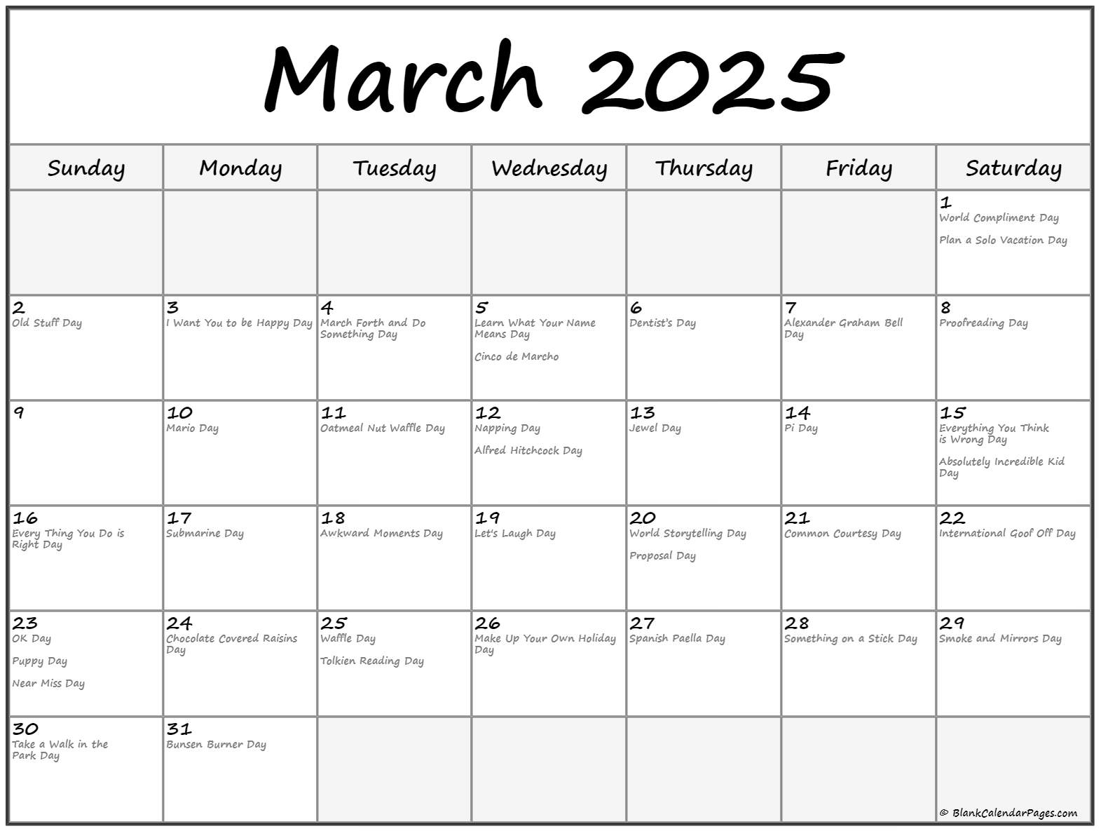 2025 Event Calendar With Holidays
