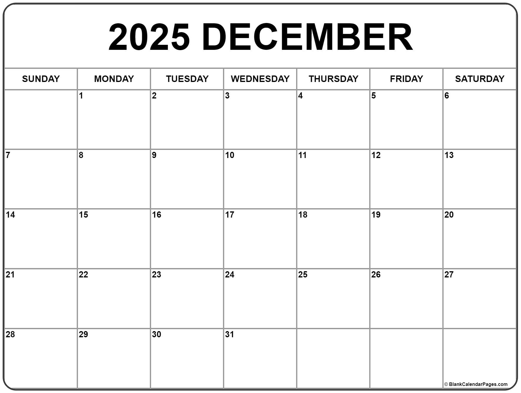Calendar Of December 2025 Printable Rita Jasper
