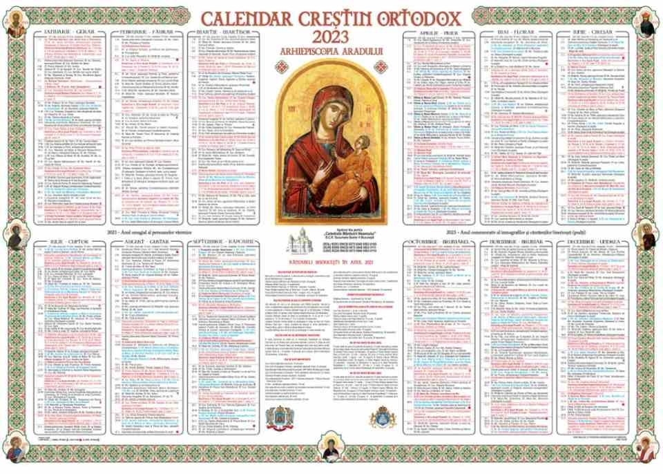 Calendar Ortodox 2025 Iunie Rosalie Abbott