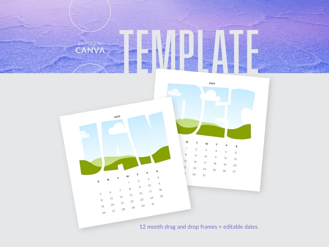 Canva 2025 Calendar Homa Madison