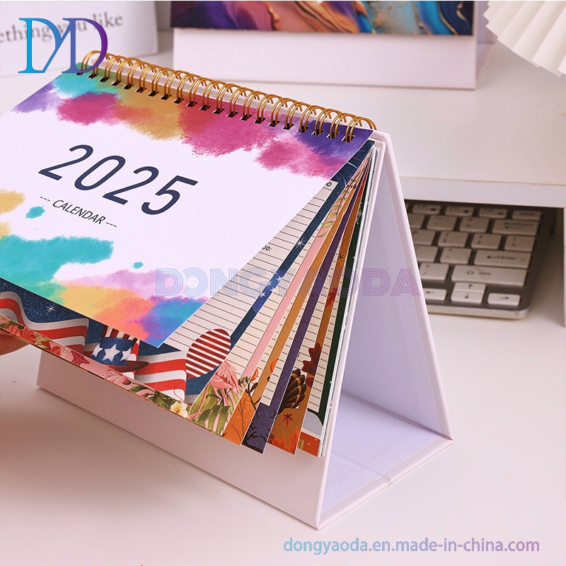 Cheap Custom Wall Calendar Desk Calendar 2025 Printing Calendar Desk Calendar Made in China