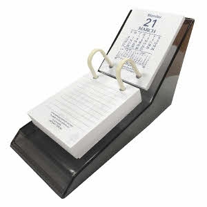 Collins Desk Calendar Stand Refill 2025