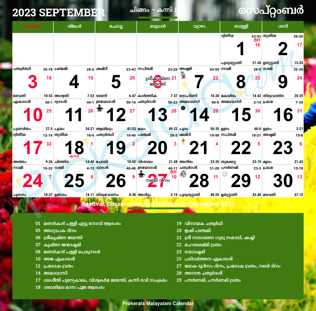Deepika Calendar 2025 Malayalam Rebecca Kennedy