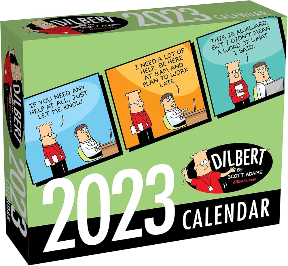 Dilbert 2025 Day To Day Calendar Calendar Yuto Dehaan