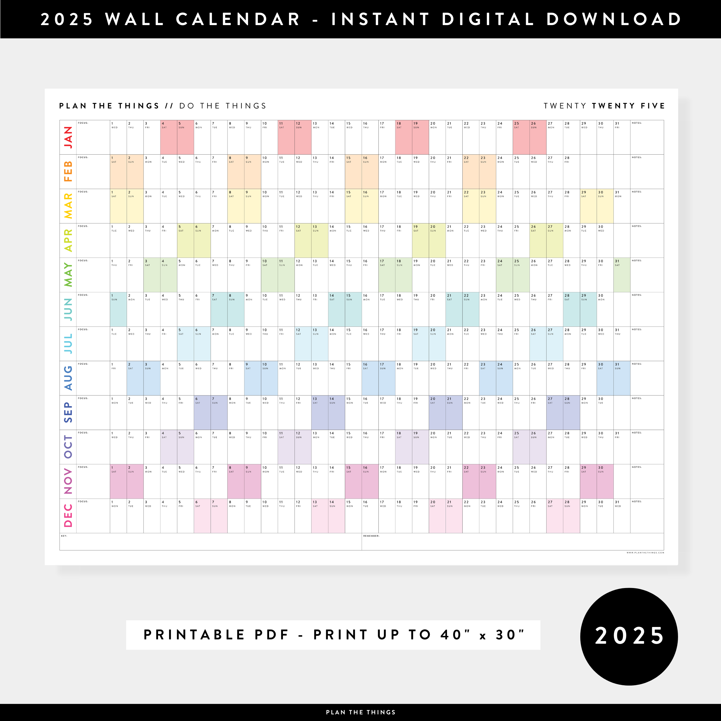 Download Calendar Planner 2025 Musa Pavel