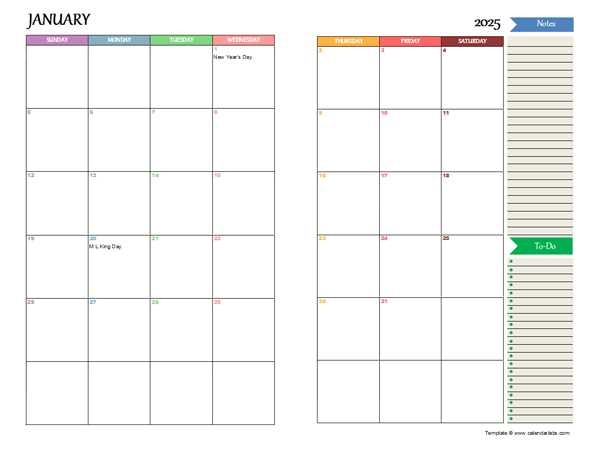 Download Free LibreOffice Calendar Template 2025 For Easy Planning