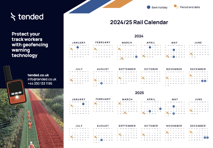 Download The 2024 25 Rail Calendar