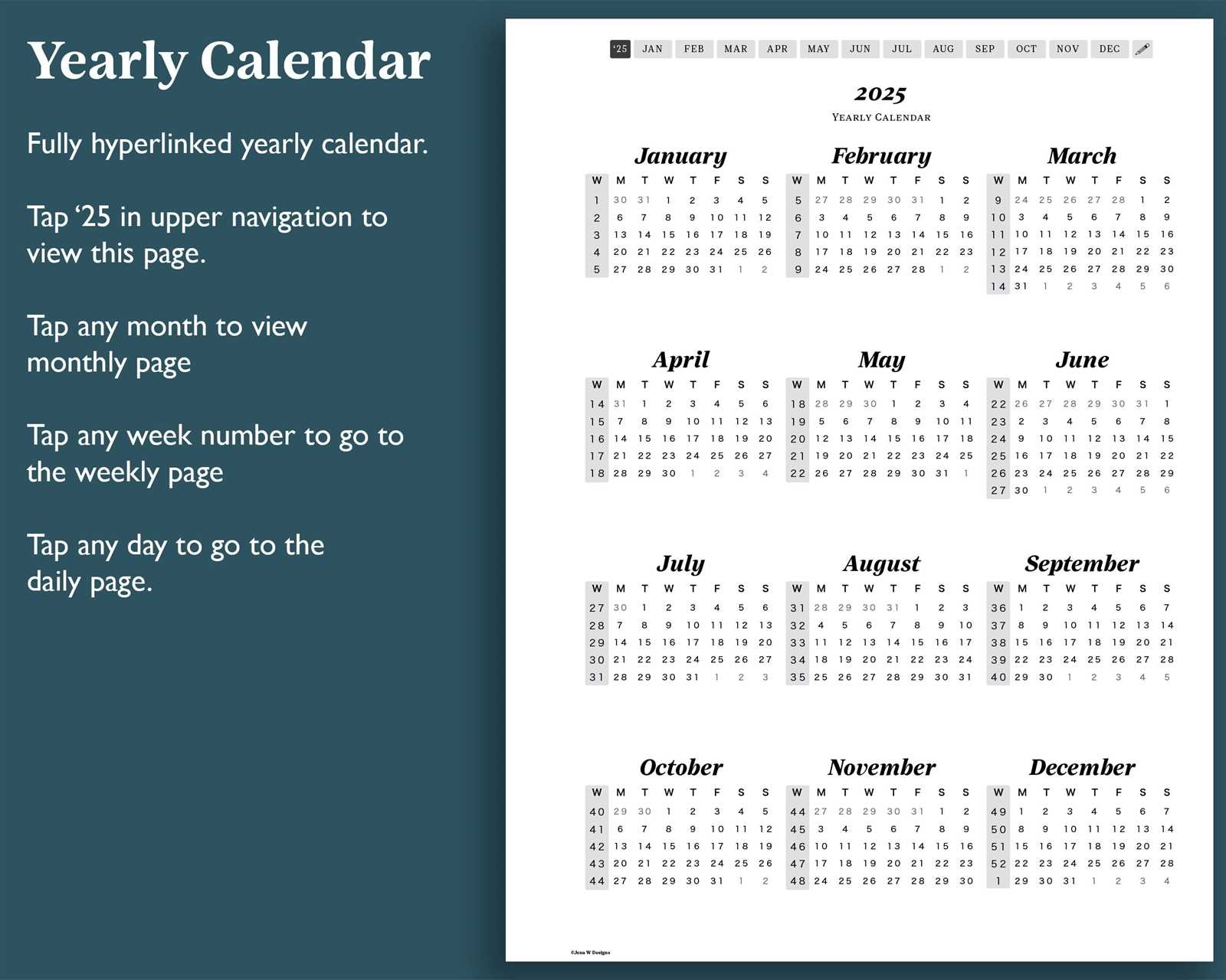 Download The Remarkable Calendar Template For 2025 To Organize Your Year