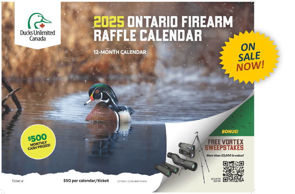 Ducks Unlimited Canada Calendar 2025 Sofia Leschen