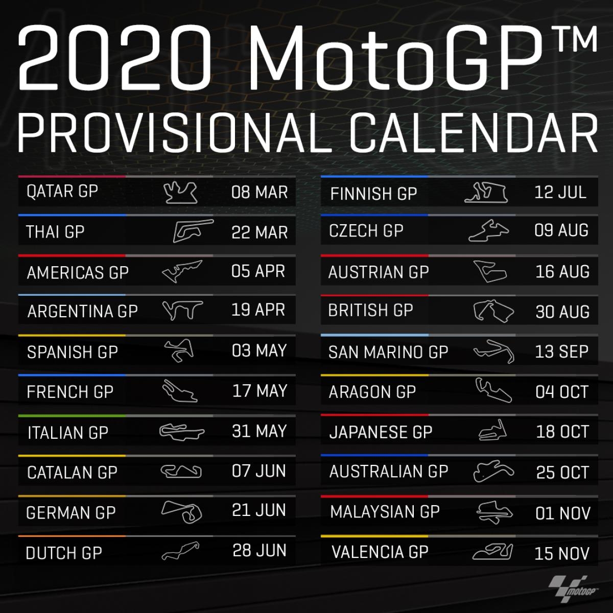 El Calendario De MotoGP 2025 Una Mirada Al Futuro Del Campeonato 