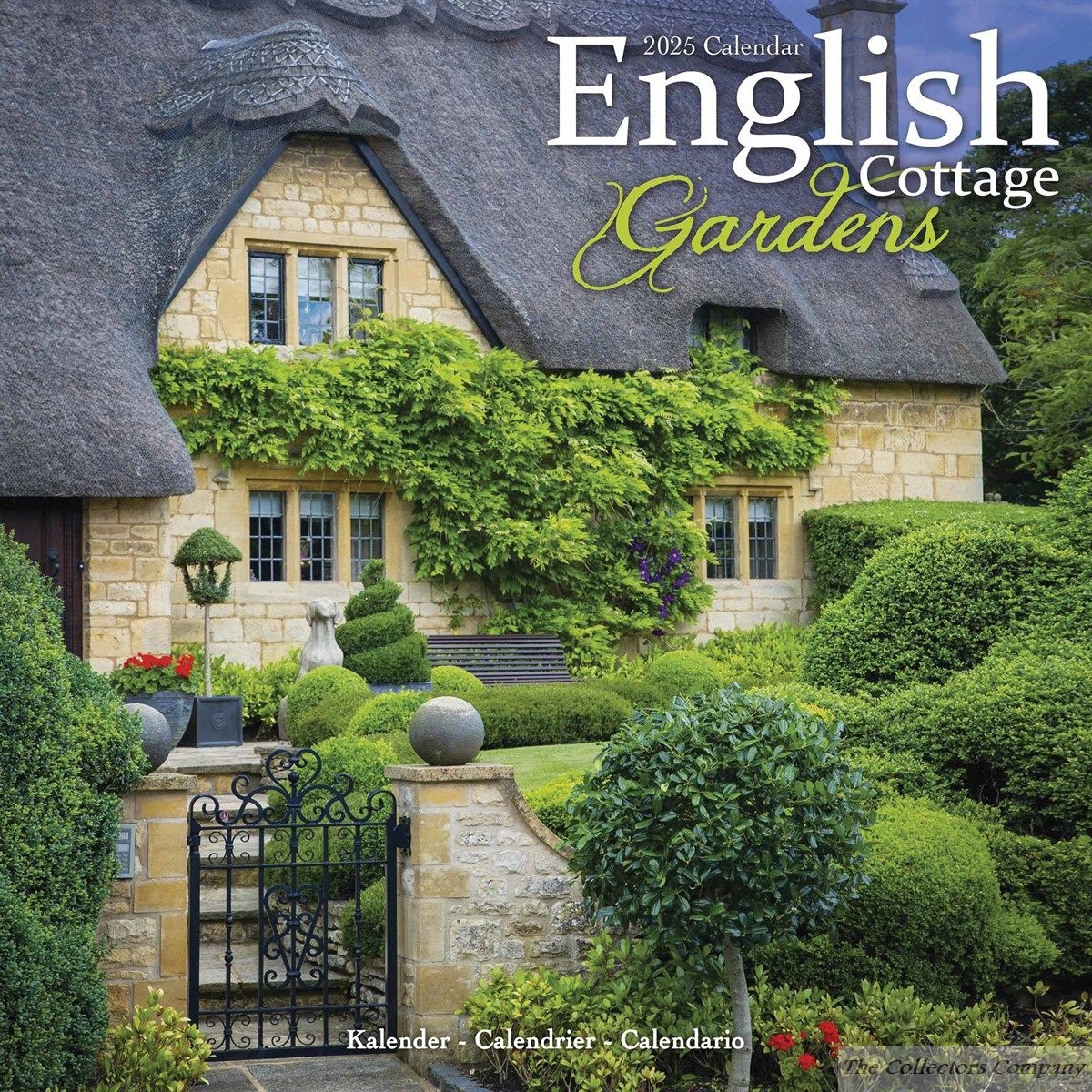 English Cottage Gardens Calendar 2025 Avonside Publishing 250739
