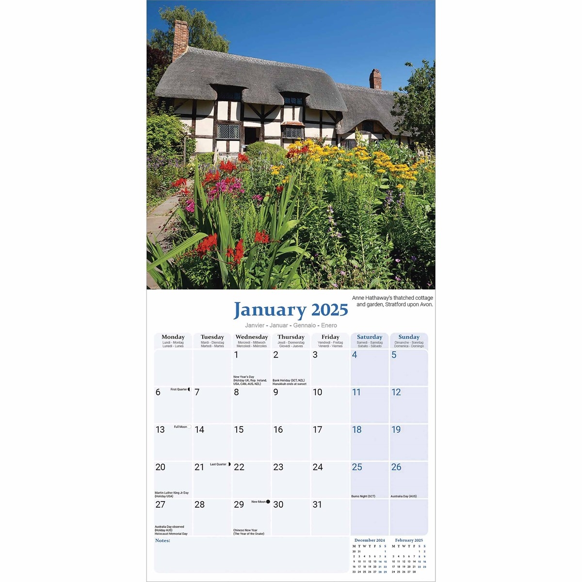 Cottage Life Calendar 2025 Canada