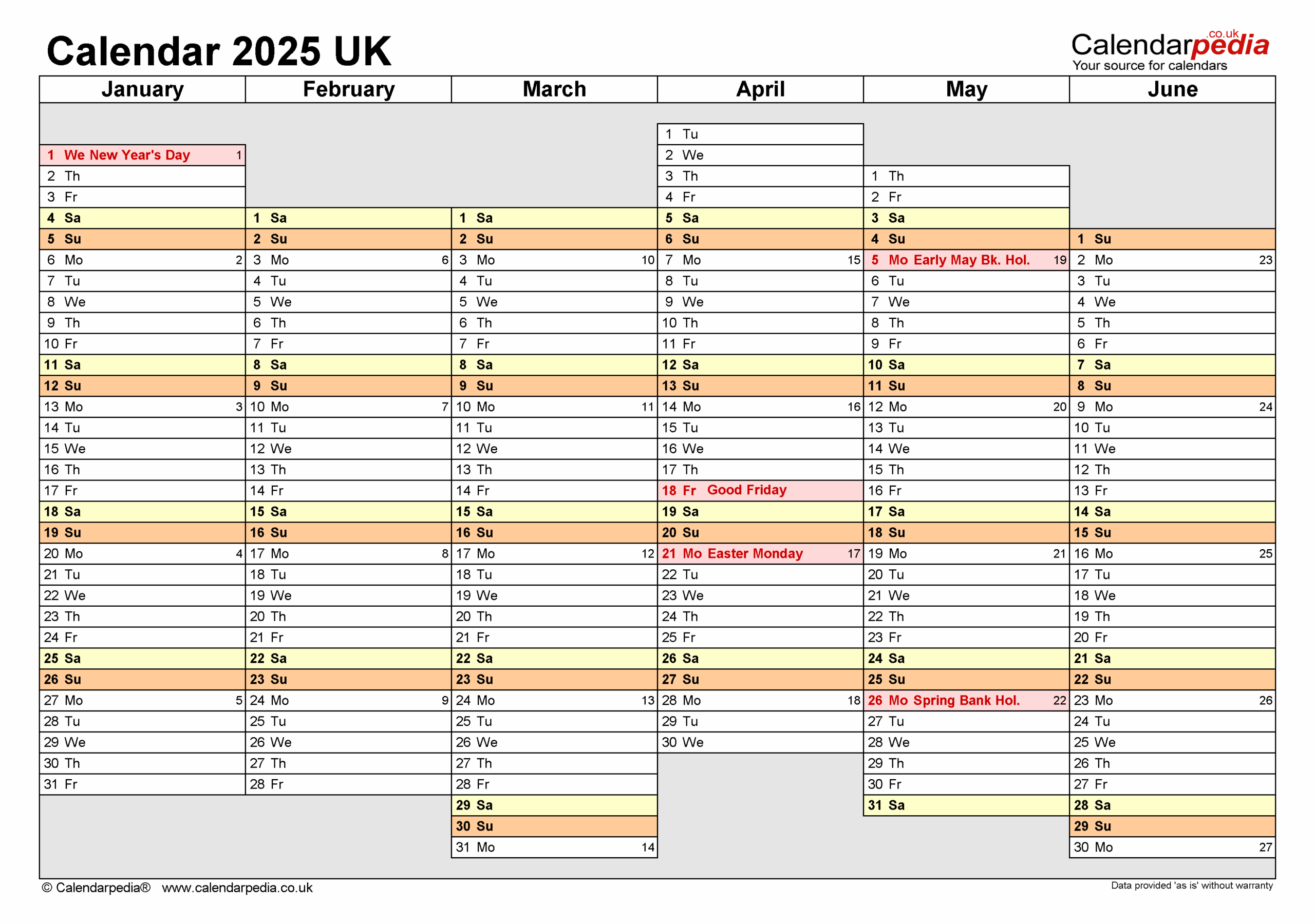 Excel Calendar Template 2025 Download Uk Michael K Simon