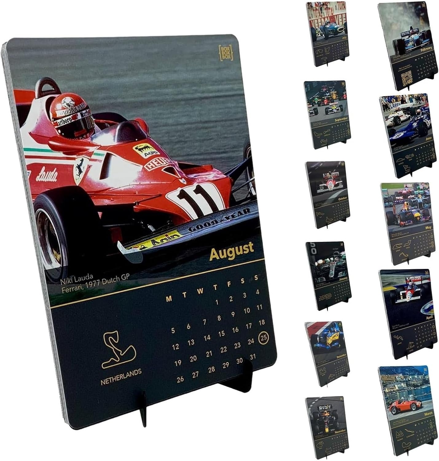 F1 2025 Calendar Shop