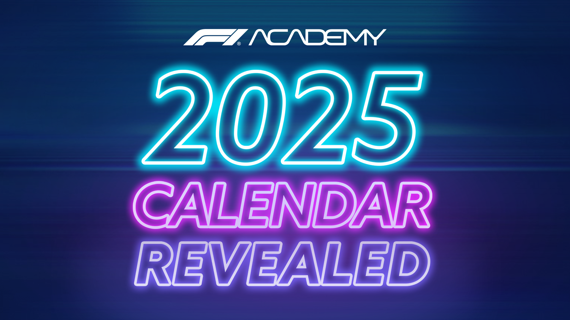 F1 ACADEMY Unveils 2025 Calendar Formula One World Championship Limited