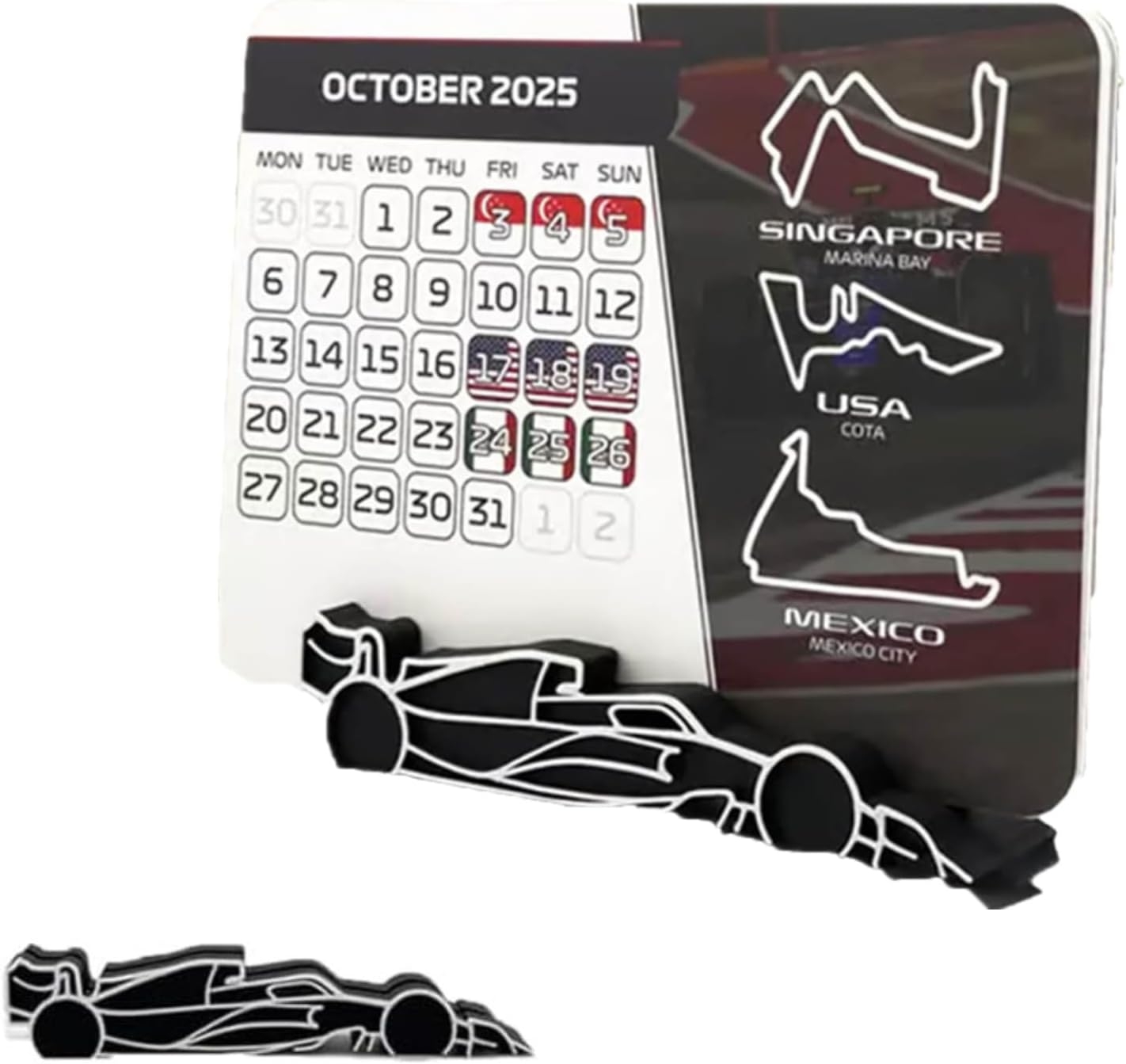 F1 Kalendar 2025 Angil Inesita