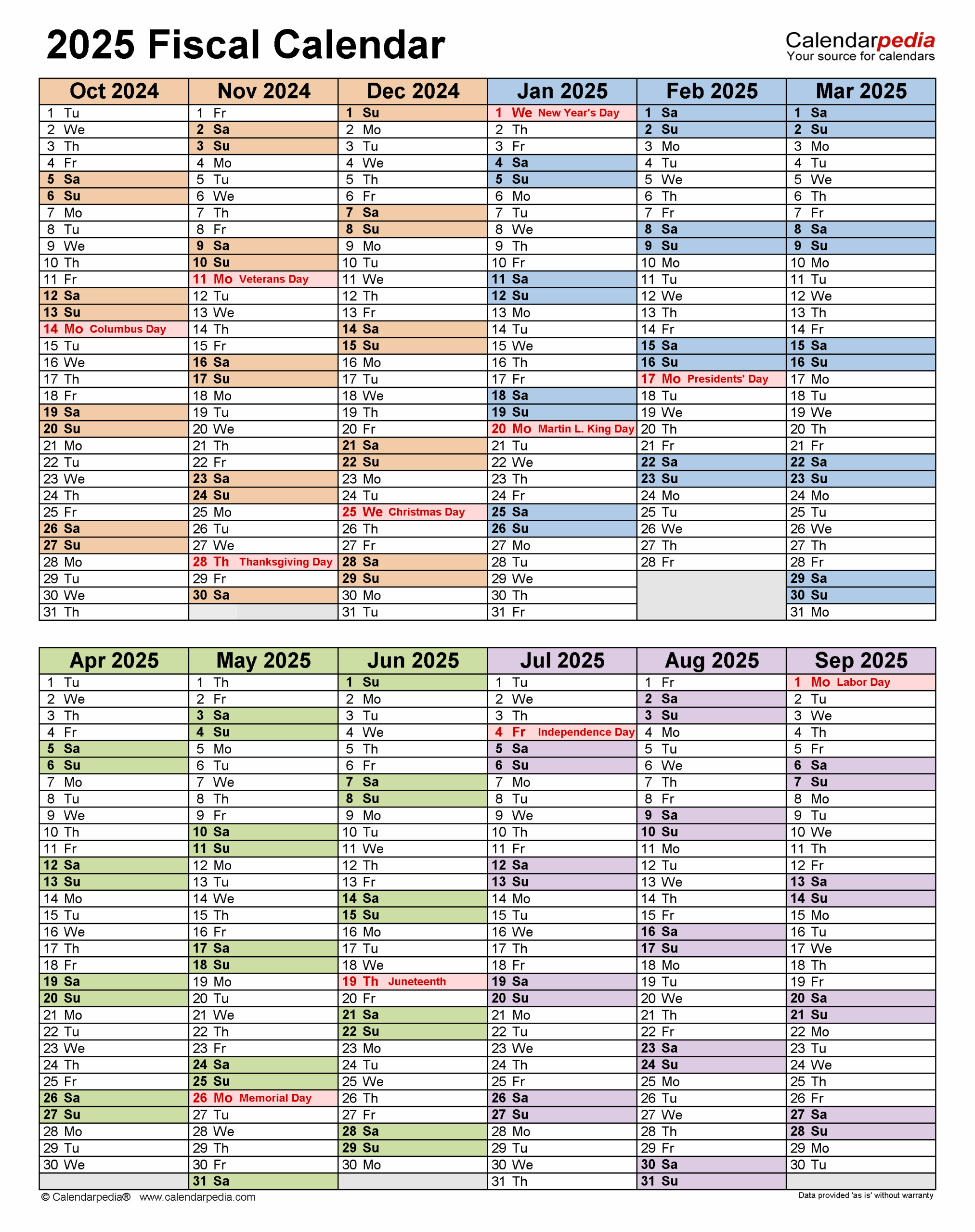 Fiscal Year 2025 Calendar A Comprehensive Guide Mads S Nygaard