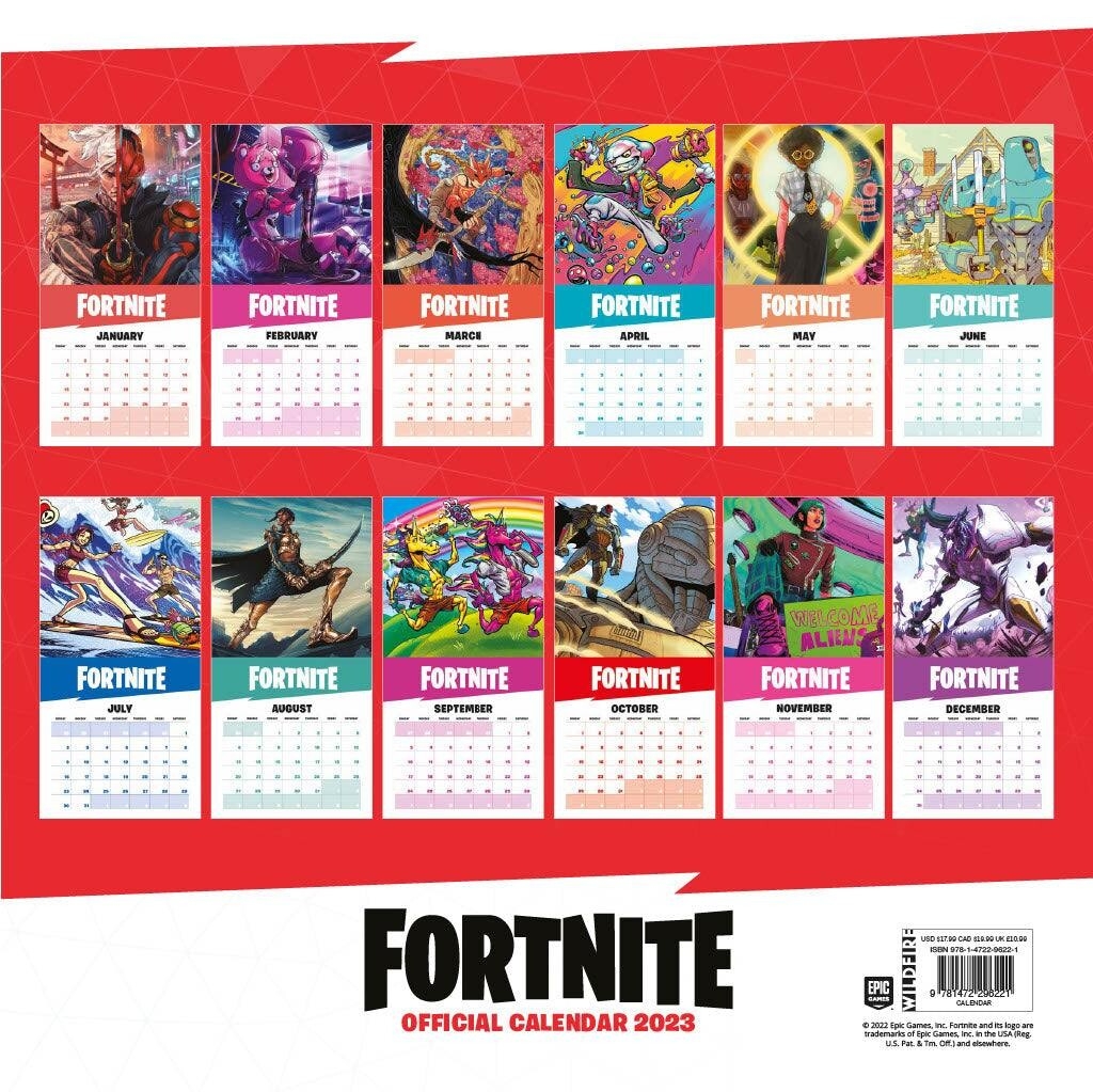 Fortnite Wall Calendars 2024 Buy At Abposters