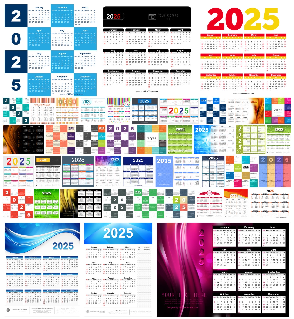 Free 2024 Calendar PDF Download