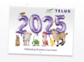 Free 2025 Telus Calendar Canadian Savers