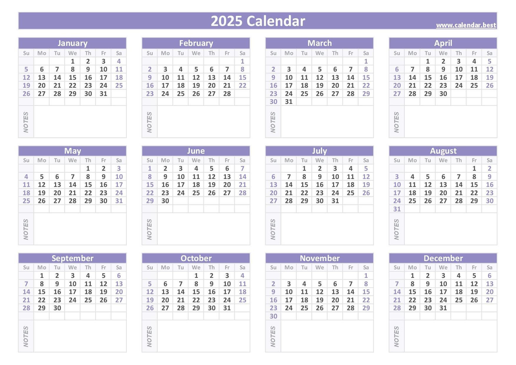 Free Printable Calendars 2025 2026 Plan Ahead Stay Organized Calendar best