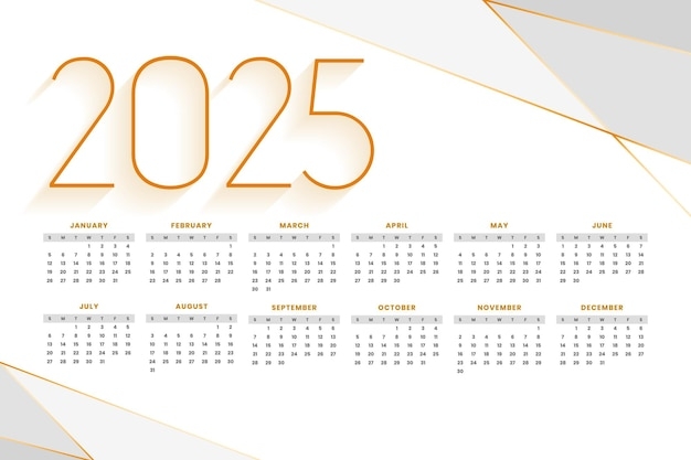 2025 Event Planner Calendar
