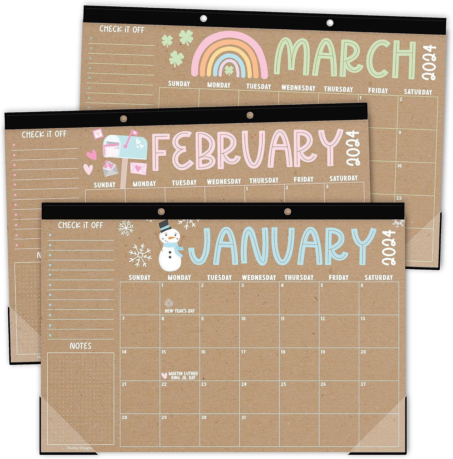 Fun Desk Calendar 2025 Titus Tate
