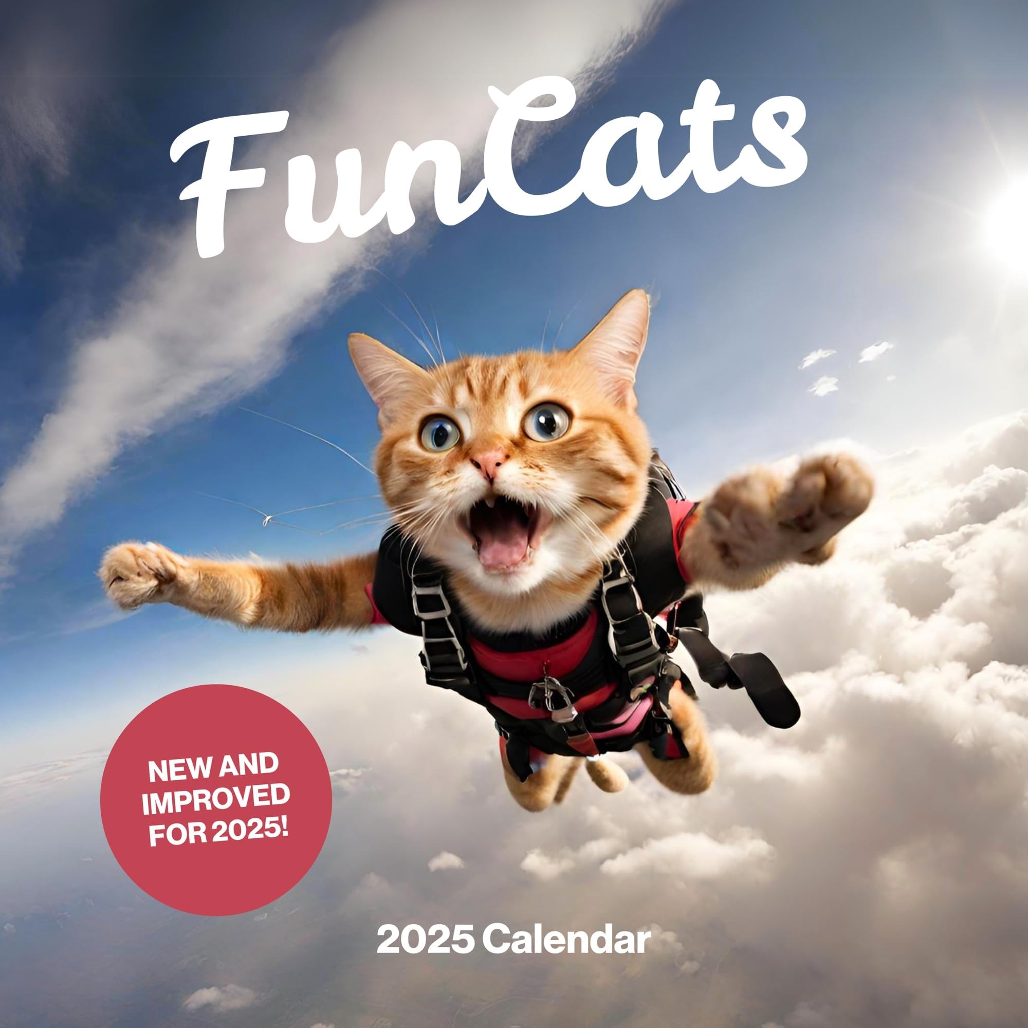 Funny Cat Calendar 2025 Uma Dawson
