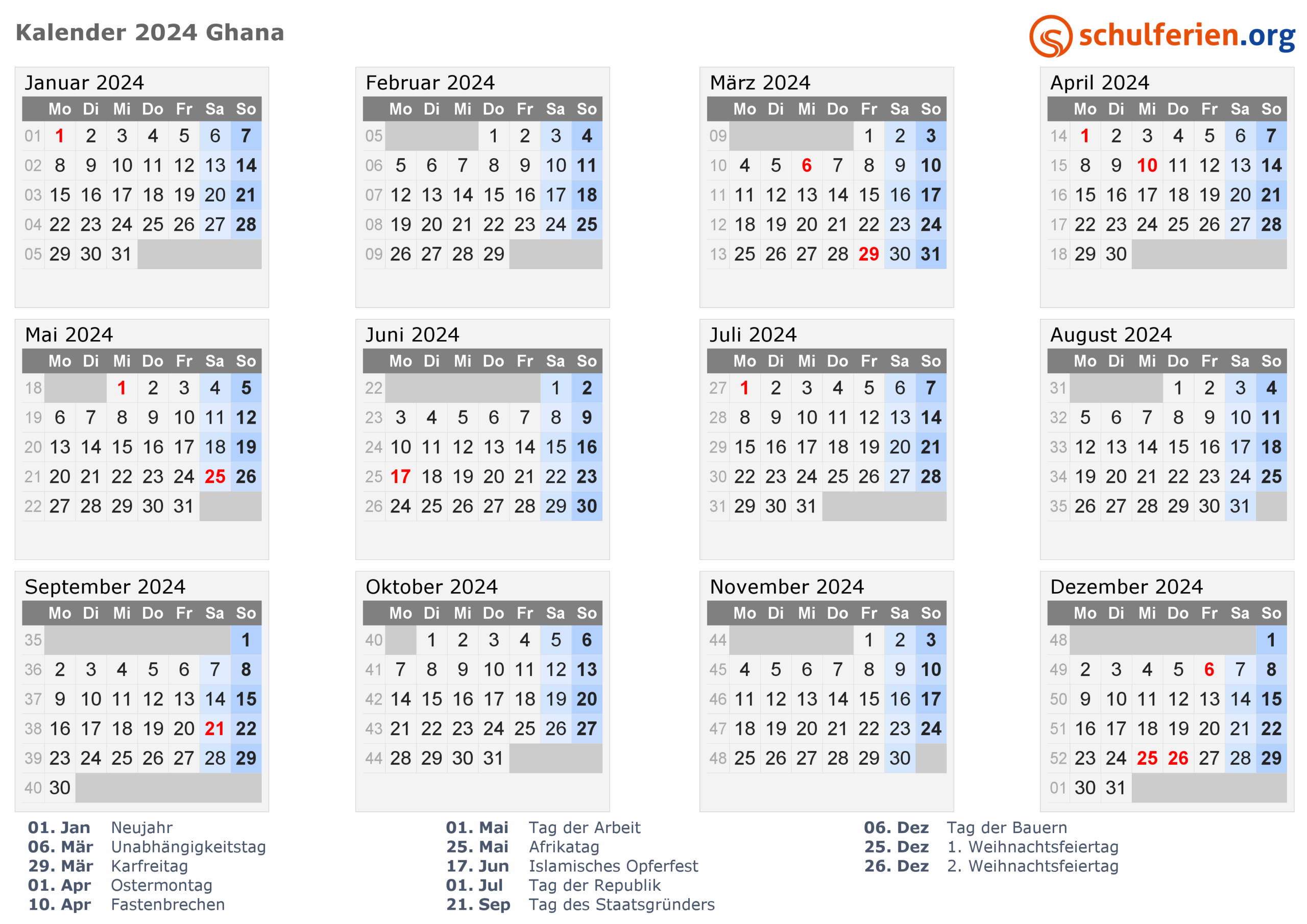Holidays And Observances In Ghana 2025 Adams Blaise