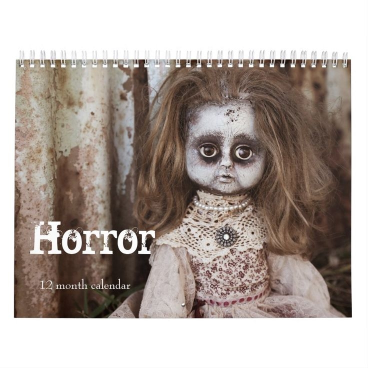 Horror 2025 Calendar Christian Morf