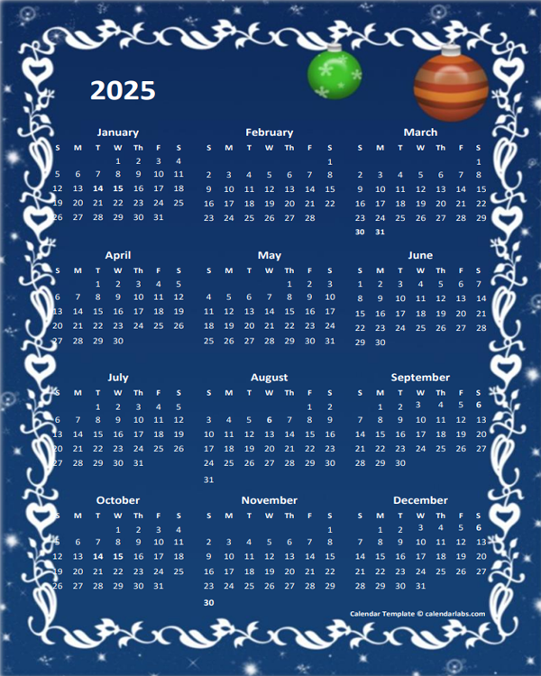 How To Create A Personalized 2025 Yearly Calendar Template Free Mary
