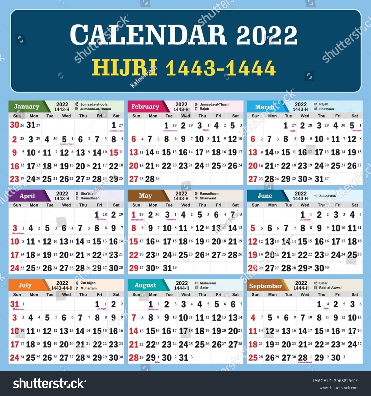 Islamic Date Calendar 2025 Pakistan Mille N Andersen