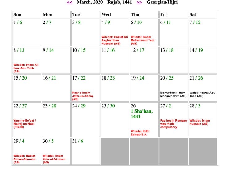 Ismaili Majalis Calendar 2024 Canada Loren Raquela