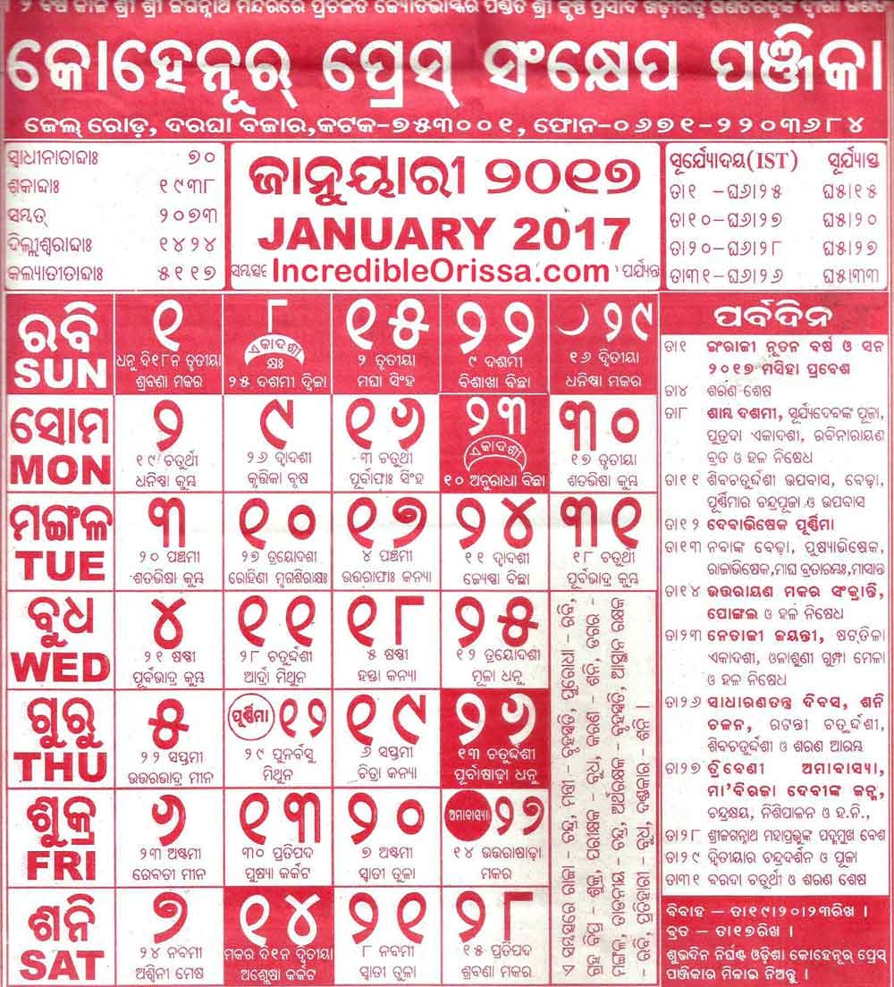 Biraja Calendar 2025 August