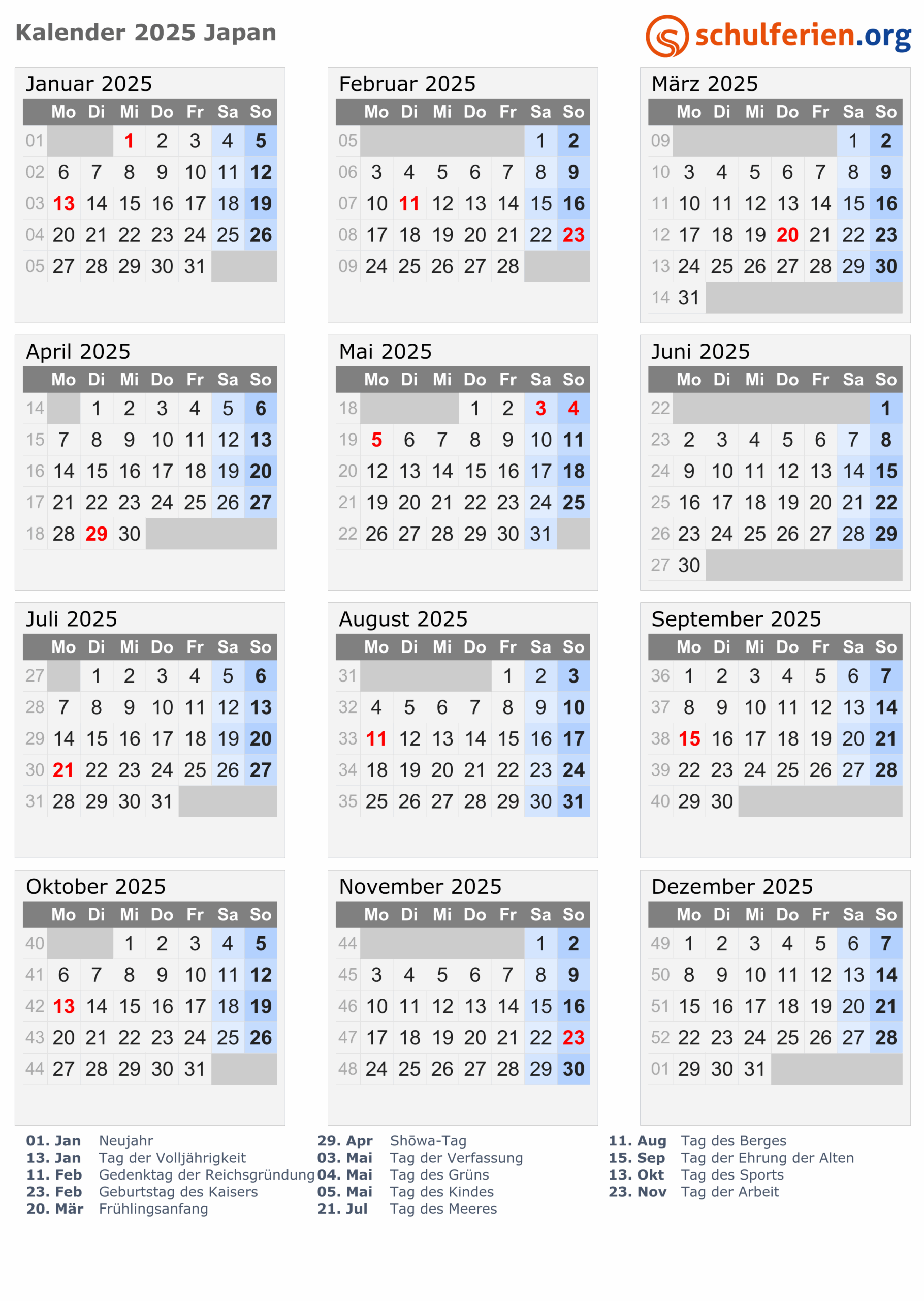 Japanese Holiday Calendar 2025 Rhonda R Webber