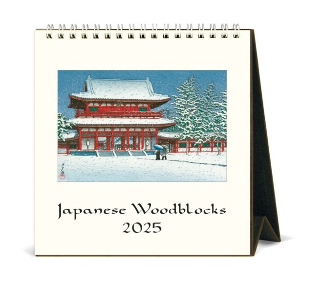 Japanese Woodblock Calendar 2025 Elga Kamila