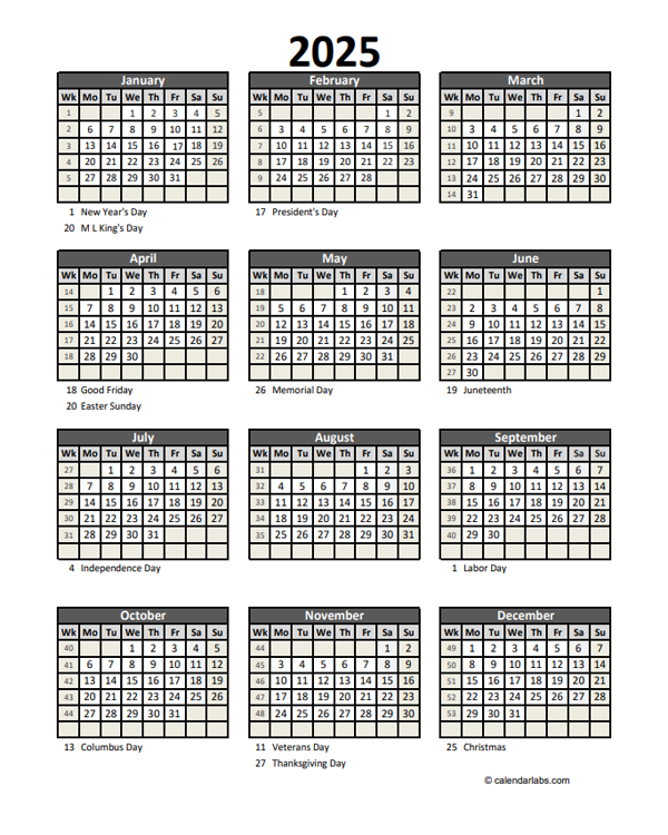 Julian Date Calendar 2025 Pdf Printable 2025 Jeffrey V Dupree