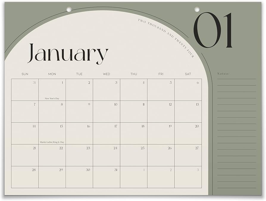 July 2025 Calendar Aesthetic