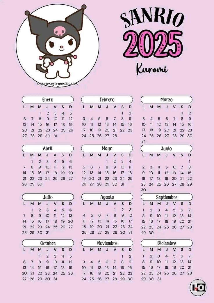 Kalendarz 2025 Z Sanrio Diy Photo Book Mini Desk Calendar Hello 