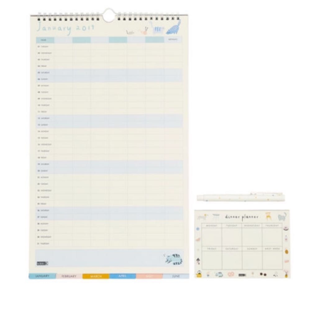 Kikki K Family Calendar 2025 William V McRae