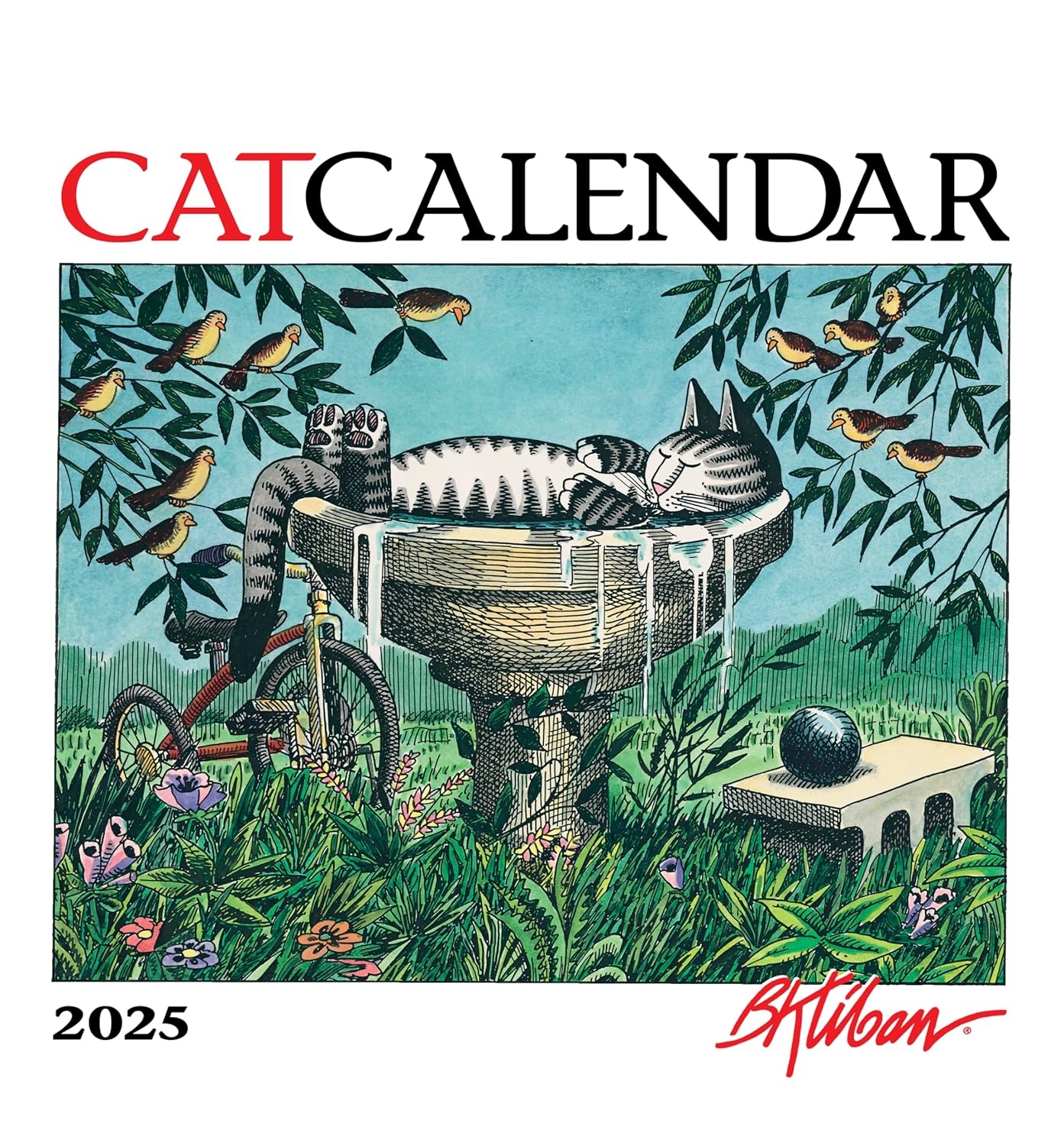 Kliban Cat Calendar 2025 John Smith