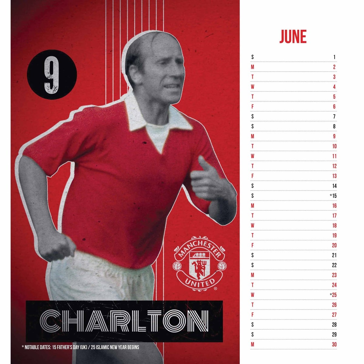 Man United Calendar 2025 Emlynn Coraline