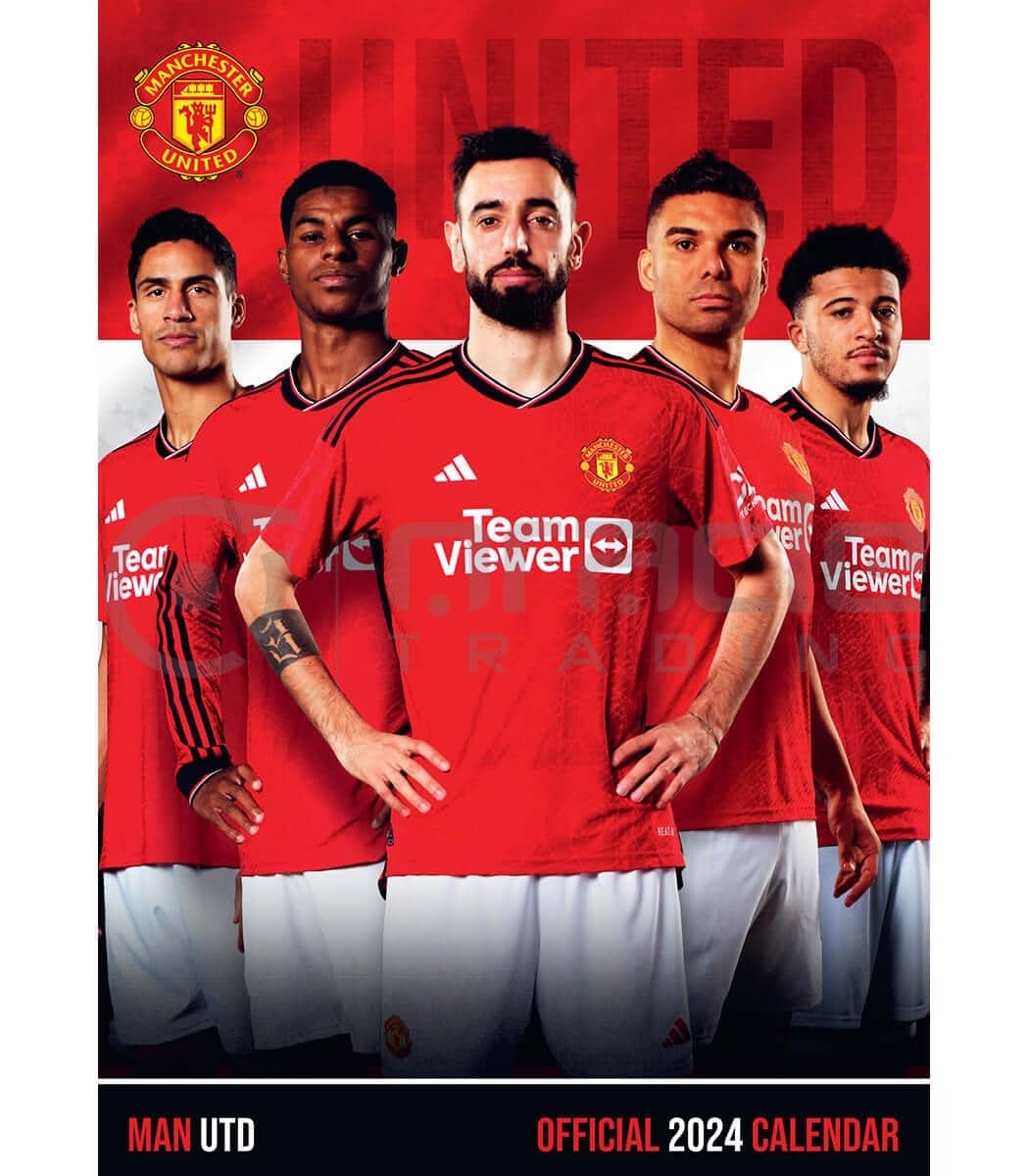 Manchester United 2025 Calendar Sile Christen