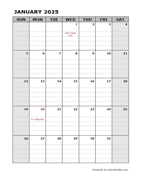 March 2025 Calendar Microsoft Word William L Pimentel