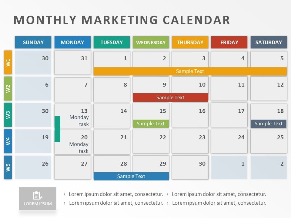 Marketing Calendar Template Free Download 2025 Khalil Emmett