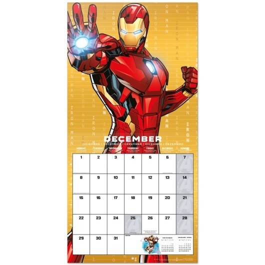 Marvel 2025 Desk Calendar