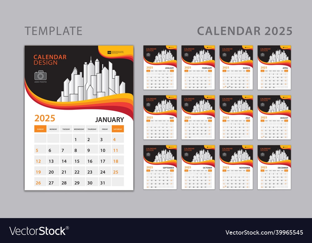 Media Calendar 2025 Emi Dehaan