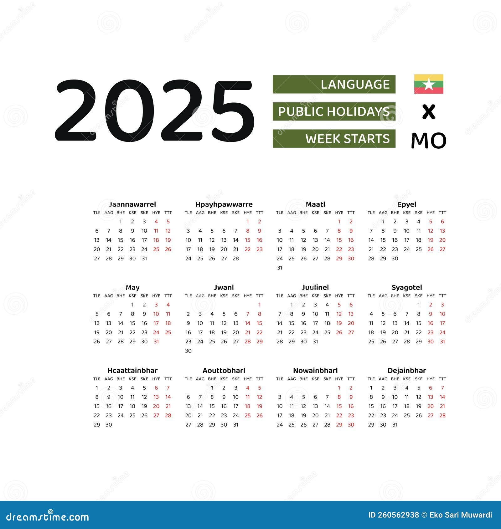 Myanmar Calendar For 2025 April Images References Zaki Thibault