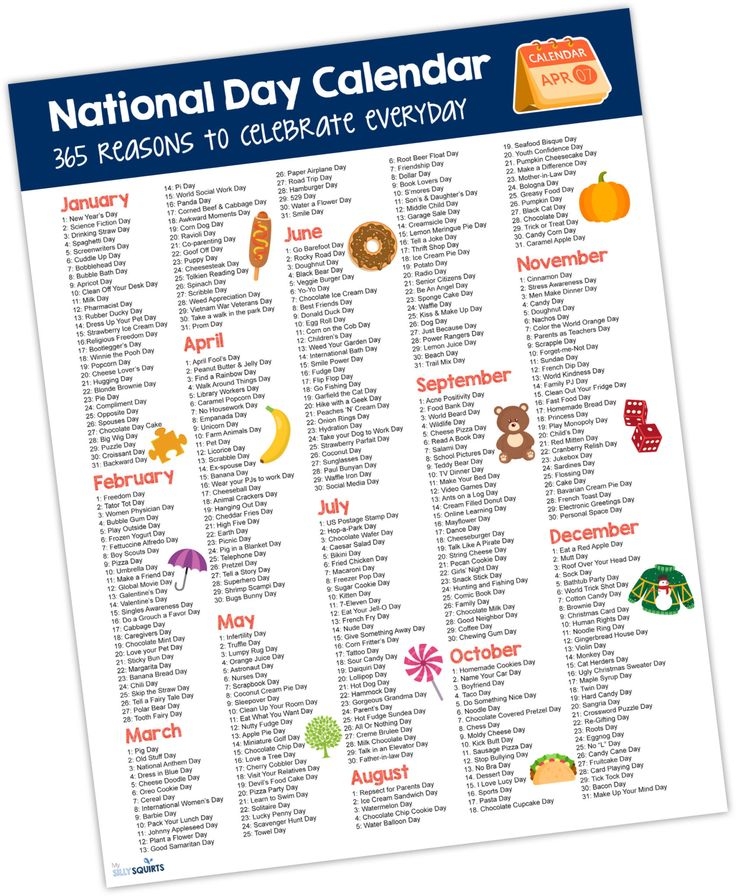 National Celebration Days 2025 Emilien Bell