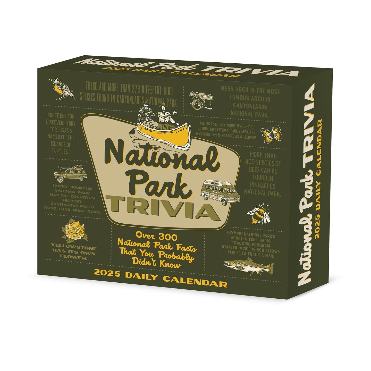 National Park Trivia 2025 Box Calendar Daily Desktop Michaels